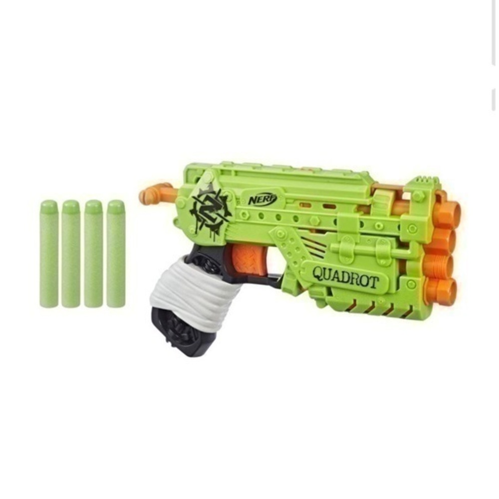 NWT. NERF Zombie Strike Quad-rot